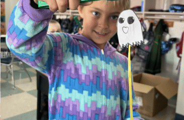 Third Grade Scientists Explore Magnetism — Halloween Style