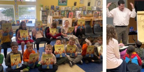 Author Visit + Literacy Night with Kevin Hawkes